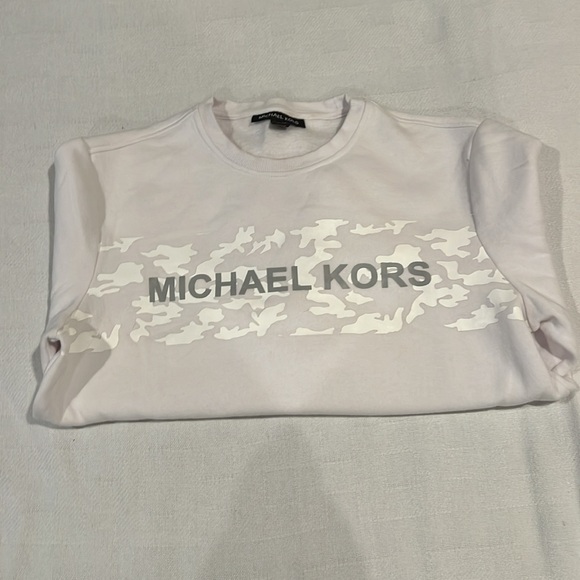 NWOT Michael Kors white sweatshirt - Picture 4 of 4